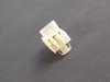 ES#310597 - 1J0919321 - Connector Housing  - Used for cigarette lighter/power outlet. 3-Pin - Genuine Volkswagen Audi - Volkswagen