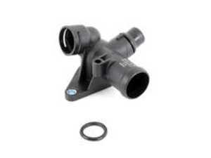 ES#3448802 - 06B121132E - Cylinder Head Cooling Flange - Located at the rear of cylinder head, includes o-rings - Meyle - Audi