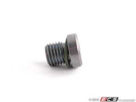 ES#268085 - 01V409057A - Drain Plug - Remove to drain the fluid from the transmission differential. M12x1.5 - Genuine Volkswagen Audi - Audi