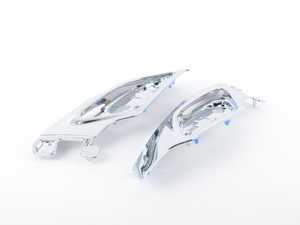 ES#2145228 - 51132208400 - Side Carrier Turn Signal Trim Chrome - Set - Mounts to the quarter panel location - Genuine MINI - MINI