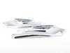 ES#2145228 - 51132208400 - Side Carrier Turn Signal Trim Chrome - Set - Mounts to the quarter panel location - Genuine MINI - MINI