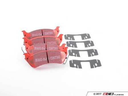 ES#520291 - DP31233C - Rear Redstuff Ceramic Performance Brake Pad Set - (NO LONGER AVAILABLE) - High performance street pad featuring Kevlar technology - EBC - Mercedes Benz