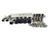 ES#2918079 - SSXAU541 - Cat-Back Exhaust System - Non-Resonated - Race Version - 3" stainless steel with quad 100mm black Cerakote tips - Milltek Sport - 