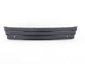 ES#2844860 - 4G8807287JCKA - Front License Plate Filler - Satin Black / Brilliant Black - Clean up the look of your front end - Genuine Volkswagen Audi - Audi
