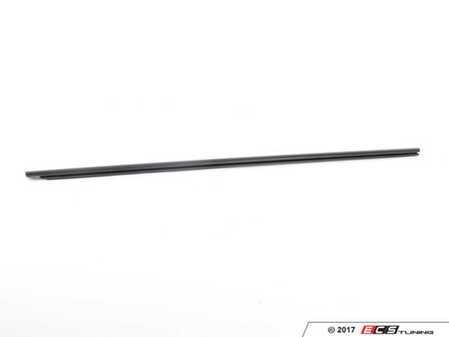 ES#2178069 - 51337221316 - Channel Cover Long Outer Right - Gloss Black - Genuine BMW - BMW