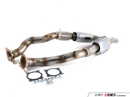 ES#3175547 - 252598SR - 2.5" Downpipes - (NO LONGER AVAILABLE) - Featuring single high flow sports cats - To be used with factory exhaust - Techtonics Tuning - 