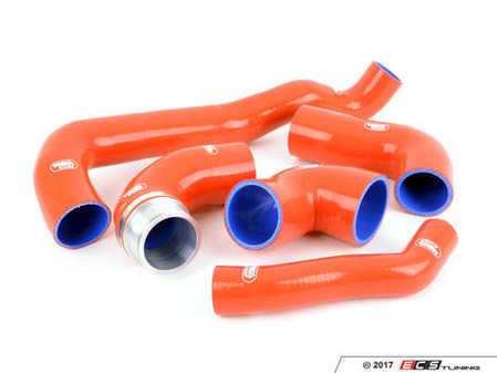 ES#3145860 - TCS382-RED - Turbo / Intercooler Silicone Hose Kit - RED - Set of 5 hose kit to replace your OEM hoses - Samco - MINI