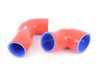 ES#3145860 - TCS382-RED - Turbo / Intercooler Silicone Hose Kit - RED - Set of 5 hose kit to replace your OEM hoses - Samco - MINI