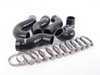 ES#3432231 - 034-145-A003 - Performance Silicone Intercooler Hose Set - Replace your failure-prone factory rubber hoses with boost-friendly silicone! - 034Motorsport - Audi