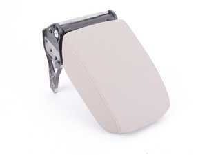 ES#3011025 - 5GM864207CZAI - Center Armrest - Shetland Leatherette / Shetland Stitching - Adjustable pad to rest your arm on - Genuine Volkswagen Audi - Volkswagen