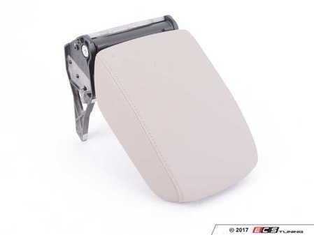 ES#3011025 - 5GM864207CZAI - Center Armrest - Shetland Leatherette / Shetland Stitching - Adjustable pad to rest your arm on - Genuine Volkswagen Audi - Volkswagen