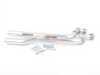 ES#3054649 - 771312 - Supersprint Resonator Delete Kit - Replacement front pipes, replaces resonated section. - Supersprint - Audi