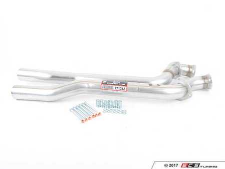 ES#3054649 - 771312 - Supersprint Resonator Delete Kit - Replacement front pipes, replaces resonated section. - Supersprint - Audi