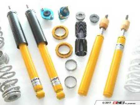 ES#4069897 - TCKE30SingleKit - TC Kline Racing Single Adjustable Street/Track Coilover Kit - Lifetime warranty on street-driven cars! Featuring proprietary single-adjustable Koni dampers, front camber plates, and 400#F/400#R springs - TC Kline Racing - BMW