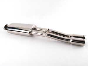 ES#2867 - SDF2550 - Cat-Back Polished Stainless Exhaust System - Fully polished 2.25" system - Ansa - Volkswagen