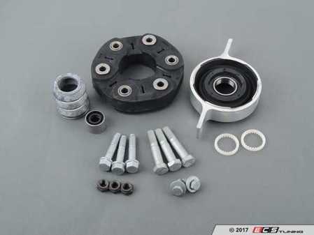 ES#3234537 - 261175732761KT1 - Driveshaft Overhaul Kit - With Giubo and CSB - Includes flex disc (giubo) center support bearing (csb) and required hardware for installation - Assembled By ECS - BMW