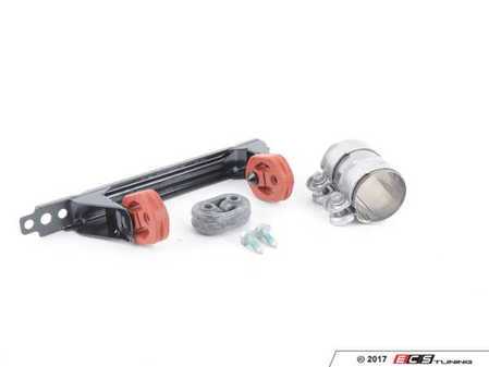 ES#2966542 - 5c6253209aeKT - Mid Pipe Installation Kit - Includes mid pipe mount,retaining ring, and clamp with all the necessary hardware - Genuine Volkswagen Audi - Volkswagen