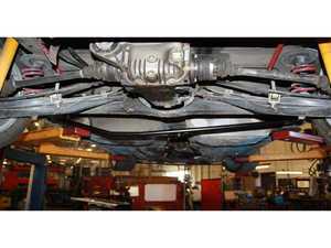 ES#3624055 - E30BB  - Rear Under-Body Brace - Stiffen up your BMW's suspension! - Race Skids - BMW