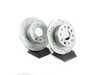 ES#3155051 - EBR1207XPR - Rear Cross-Drilled And Slotted Evolution Rotors - Pair (253x10) - Zinc coated performance rotors - Power Stop - Audi Volkswagen