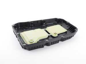 ES#3019870 - 7252703707 - Automatic Transmission Filter Kit - Includes transmission oil pan with filter, pan gasket, and drain plug - Genuine Mercedes Benz - Mercedes Benz