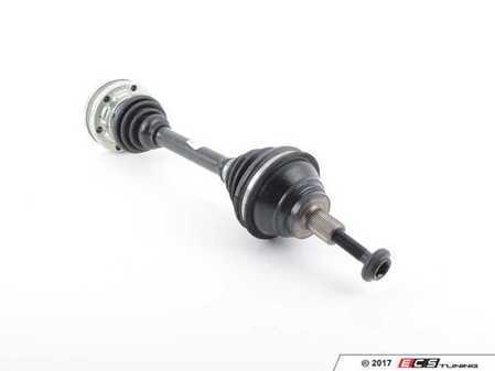 ES#3450034 - 1K0407451TX - Front Axle Assembly - Left - Driveshaft with inner and outer CV joints - GKN Drivetech - Audi Volkswagen