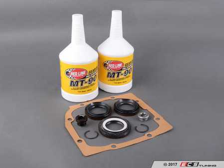 ES#3449404 - 33111211708KT2 - Differential Service Kit - Everything you need to service your differential, featuring Redline 75w90 GL-5 Gear Oil and ECS Magnetic Differential Oil Drain Plug! - Assembled By ECS - BMW