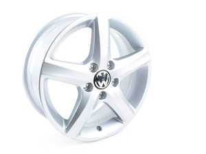 ES#2553988 - 5K00714968Z8 - 16" Aspen Wheel - Priced Each - 16"x6" ET50, 5x112 - Genuine Volkswagen Audi - Volkswagen