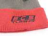 ES#3411268 - 6060070 - ECS Striped Beanie with Pom - Red - (NO LONGER AVAILABLE) - Featuring black embroidered ECS Tuning logo on front center - ECS - 
