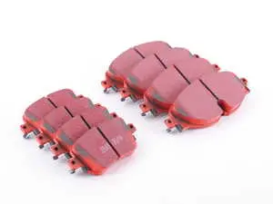 Front & Rear RedStuff Performance Brake Pad Kit