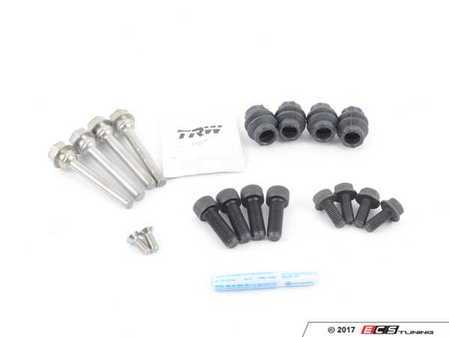 ES#2765809 - 1J0698451LINSKT1 -   rear pad and rotor installation kit - stage 1 - Restore both calipers while installing new pads and rotors - Assembled By ECS - Volkswagen