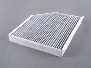 ES#3147611 - 8K0819439A - Charcoal Lined Cabin Filter / Fresh Air Filter - The activated charcoal filters odor from reaching the cabin - FILTERTECH - Audi