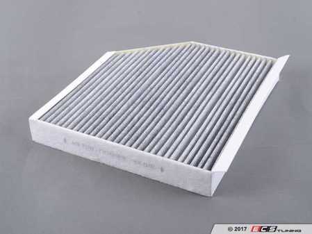 ES#3147611 - 8K0819439A - Charcoal Lined Cabin Filter / Fresh Air Filter - The activated charcoal filters odor from reaching the cabin - FILTERTECH - Audi
