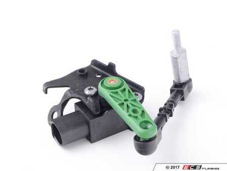 ES#1923443 - 4H0941285G - Front Headlight Level Sensor - Left - Includes connecting linkage - Genuine Volkswagen Audi - Audi