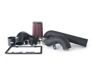  Luft-Technik Intake System - No Heat Shield - With Wrinkle Black Aluminum Tubes