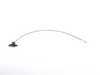 ES#91499 - 51231817620 - E12 Hood Release Cable Assembly - Replace a stretched cable before you're replacing a broken cable. - Genuine BMW - BMW