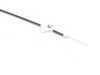 ES#91499 - 51231817620 - E12 Hood Release Cable Assembly - Replace a stretched cable before you're replacing a broken cable. - Genuine BMW - BMW