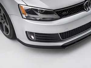ES#4056501 - 014280ecs05a01KT - GLI Front Lip Spoiler - Matte Black  - Add an aggressive, lower appearance to your front bumper - ECS - Volkswagen