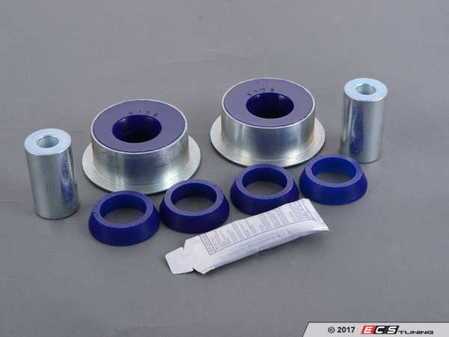 ES#3045819 - SPF4178K - Lower Control Arm Bushing Kit - Rear Position (Adjustable) - Complete control arm bushing kit with anti-lift geometry for added traction. Allows for up to 2 degrees of caster adjustment. - SuperPro - Audi Volkswagen