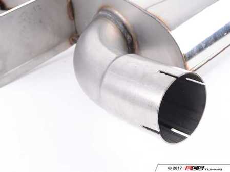 ES#2827912 - SSXPO110 - Cat-Back Exhaust System - Non-resonated - 70mm stainless steel exhaust with quad 100mm tips - Milltek Sport - Porsche