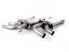 ES#2827912 - SSXPO110 - Cat-Back Exhaust System - Non-resonated - 70mm stainless steel exhaust with quad 100mm tips - Milltek Sport - Porsche