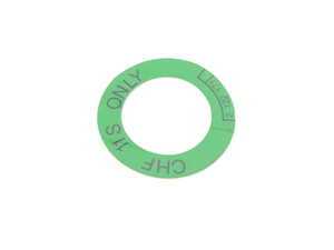 ES#2676077 - 71212122171 - Power Steering Reservoir Label - CHF 11S - Circle sticker label for the top of the PS cap - Genuine MINI - MINI