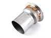ES#3078703 - 4931151 - 3" Downpipe - Street Series with V-Band Clamps - 304 Stainless Steel construction with 200 cell high-flow catalytic converter - 42 Draft Designs - Audi