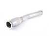 ES#3078703 - 4931151 - 3" Downpipe - Street Series with V-Band Clamps - 304 Stainless Steel construction with 200 cell high-flow catalytic converter - 42 Draft Designs - Audi