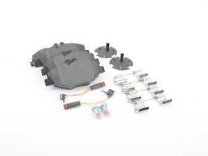 ES#2681139 - 0044208720 - Front Brake Pad Set - Includes new brake pad wear sensors - Textar - Mercedes Benz