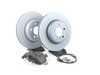 ES#3478033 - 34116775277rpsKT - Front Brake Service Kit - Featuring ECS V5 brake rotors and ECS DD23 ceramic brake pads. - Assembled By ECS - BMW