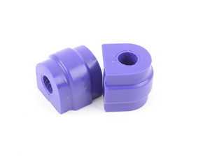 ES#2651837 - PFR5-4609-18x2 - E60 Performance Polyurethane Rear Sway Bar Bushing Set - Stiffer bushings allow sway bars to work at their fullest potential - 18mm - Powerflex - BMW