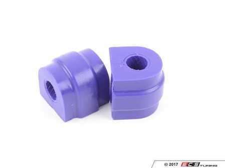 ES#2651837 - PFR5-4609-18x2 - E60 Performance Polyurethane Rear Sway Bar Bushing Set - Stiffer bushings allow sway bars to work at their fullest potential - 18mm - Powerflex - BMW