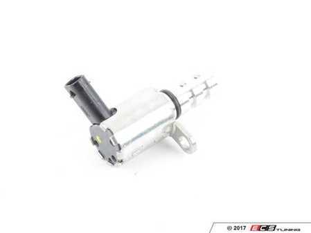 ES#2774049 - 06K115243L - Oil Pressure Control Valve  - 'N428' Oil Pressure Regulation Valve - Solenoid valve bolted to front edge of cylinder block - Switches between low and high oil pressure stages - Genuine Volkswagen Audi - Audi Volkswagen