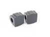 ES#2650878 - PFF5-4602-25Bx2 - Race Polyurethane Front Sway Bar Bushing Set - Stiffer bushings allow sway bars to work at their fullest potential. For 25mm sway bar. - Powerflex Black Series - BMW