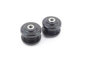 ES#3218859 - PFR5-4618x2 - Performance Polyurethane Rear Upper and Lower Arm Outer Bushing Set - Helps maintain proper suspension geometry for improved handling and less rear steer feeling. - Powerflex - BMW